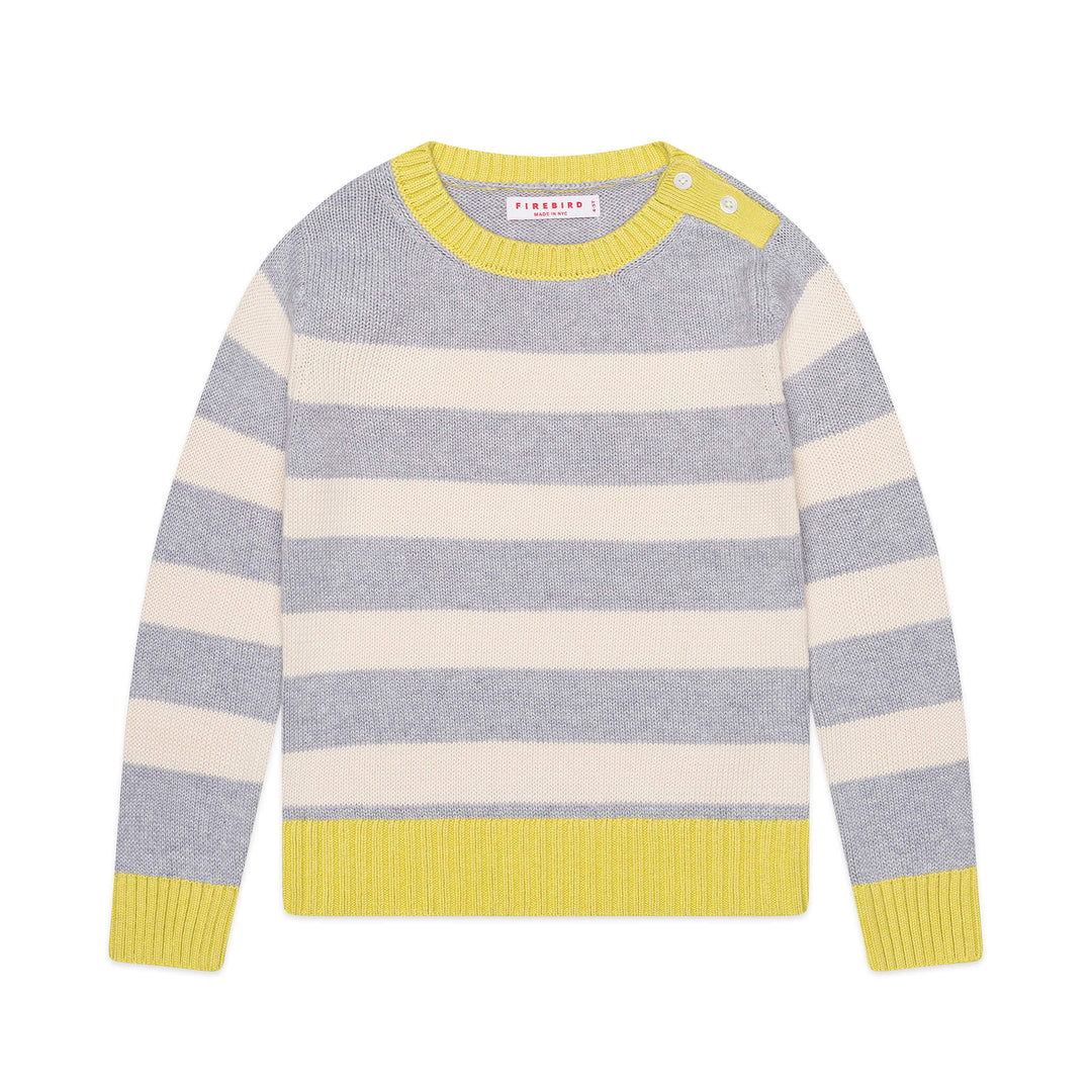 Yellow Striped Sweater