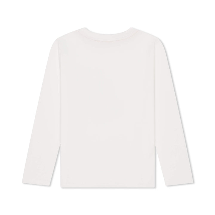 kids white long sleeve shirt