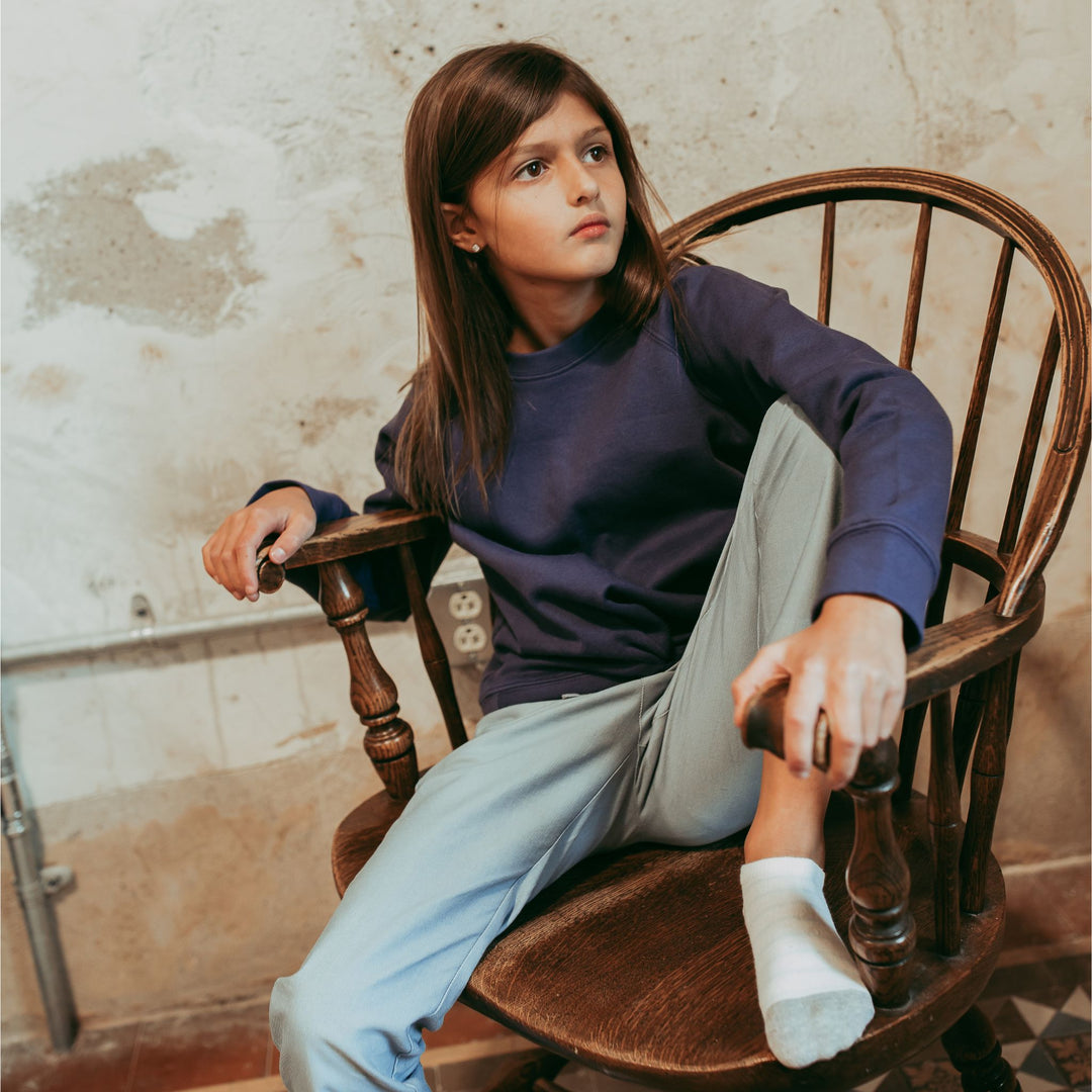 Draped Knot Sweatshirt