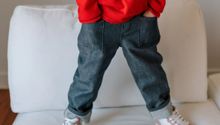 The Studio Denim Pant by Firebird Kids