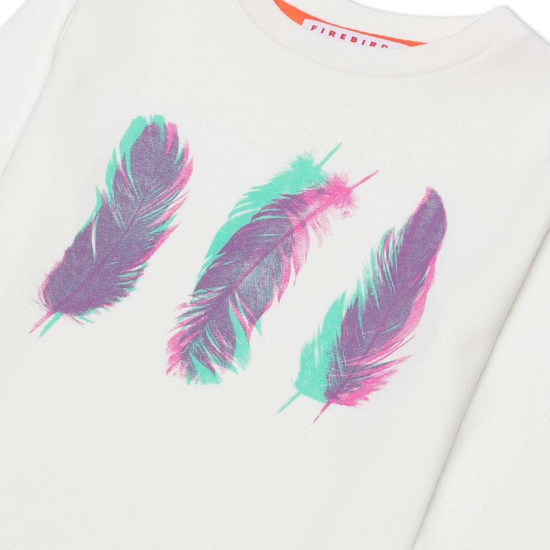 kids white long sleeve shirt