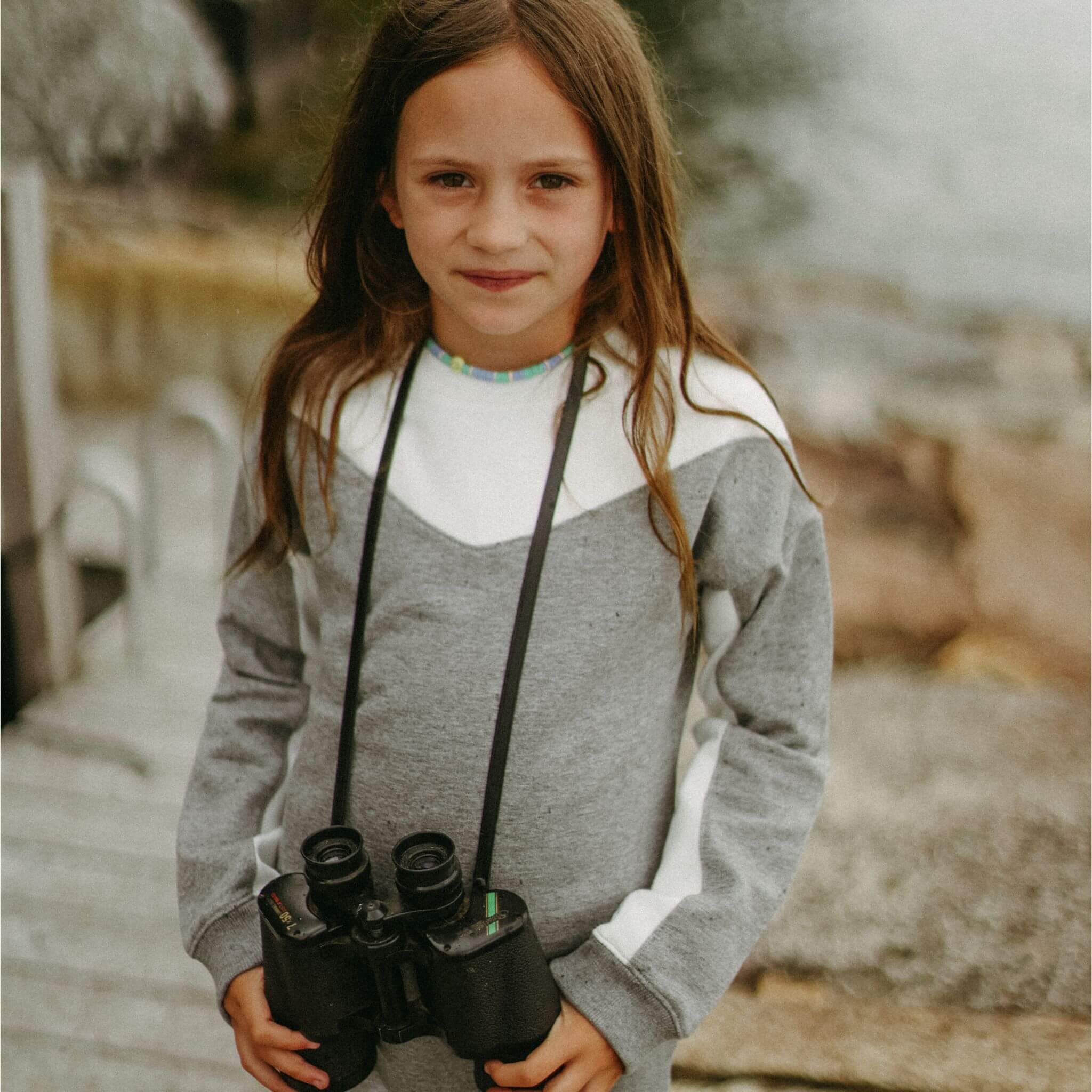 Colorblock Fleece Sweatshirt