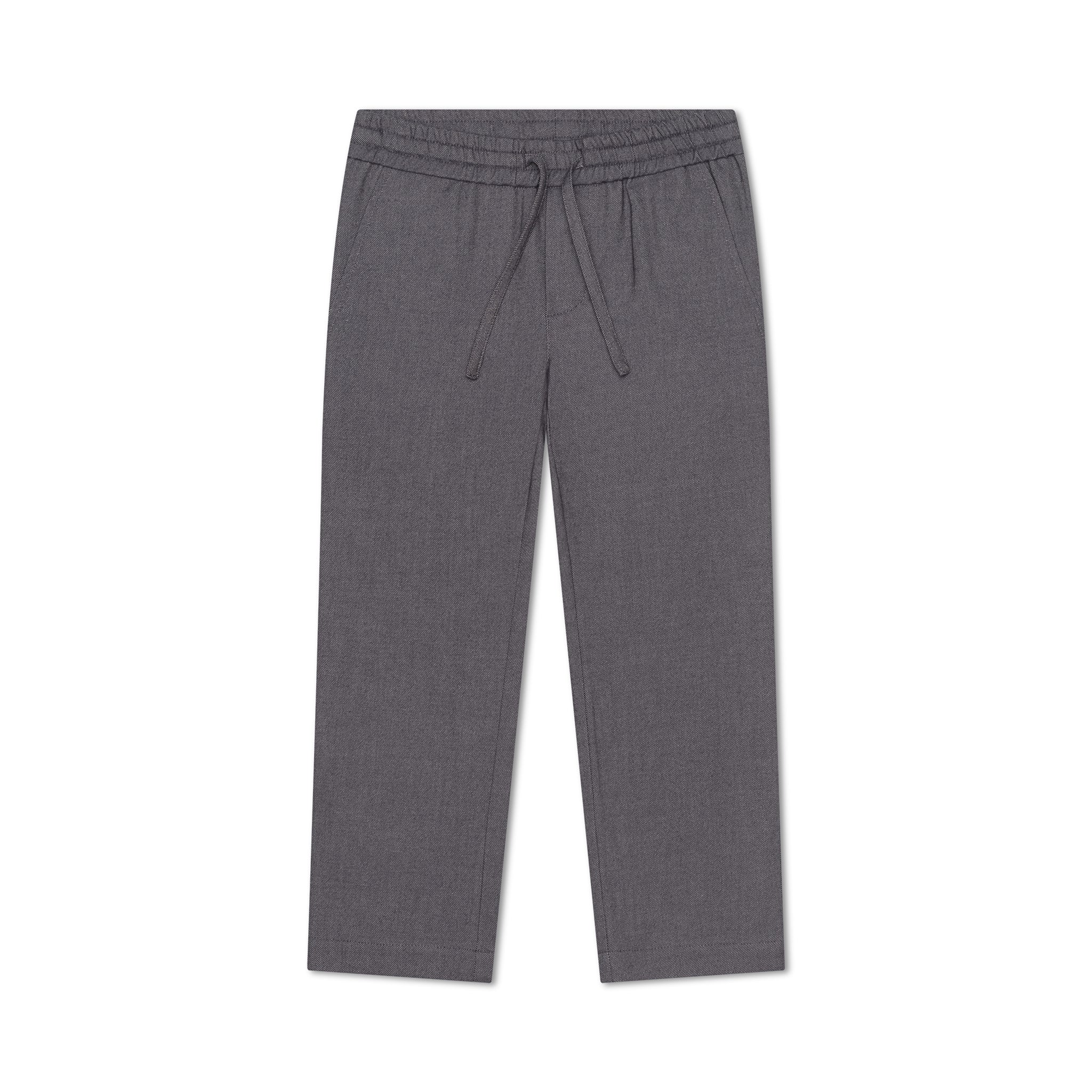 【EZKATON】24FW★ Gray Tin Damage Denim Pants EZKATON ]☆24FW☆韓国人気☆GRAY TIN DAMAGE DENIM PANTS