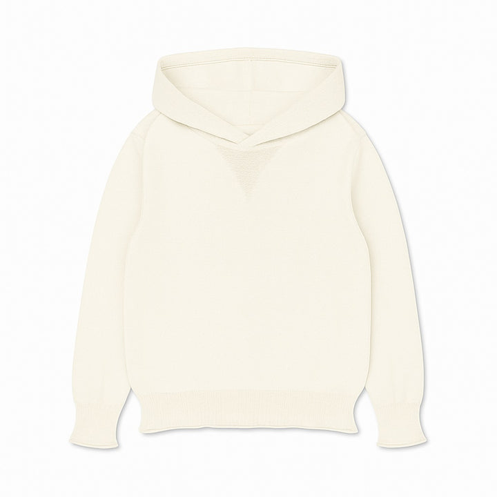 Cotton Cashmere Hoodie Sweater