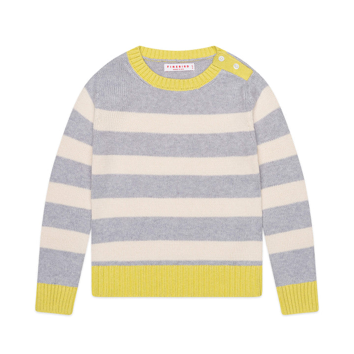 Yellow Striped Sweater