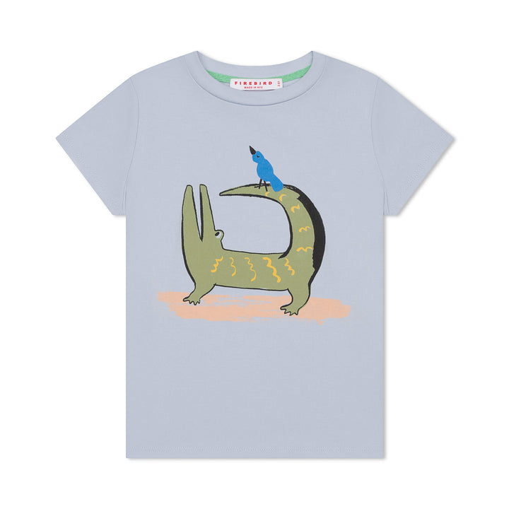 Graphic Tee (Powder Blue)