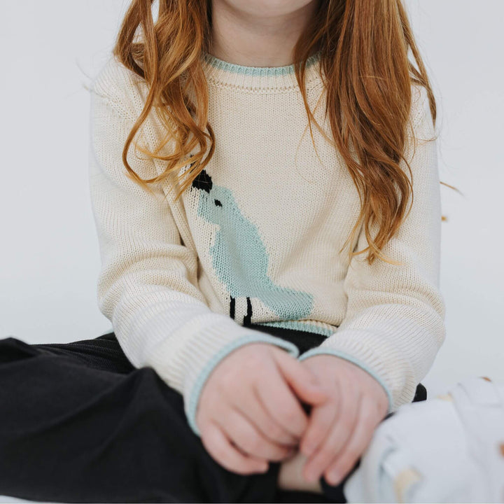 Bird Intarsia Sweater