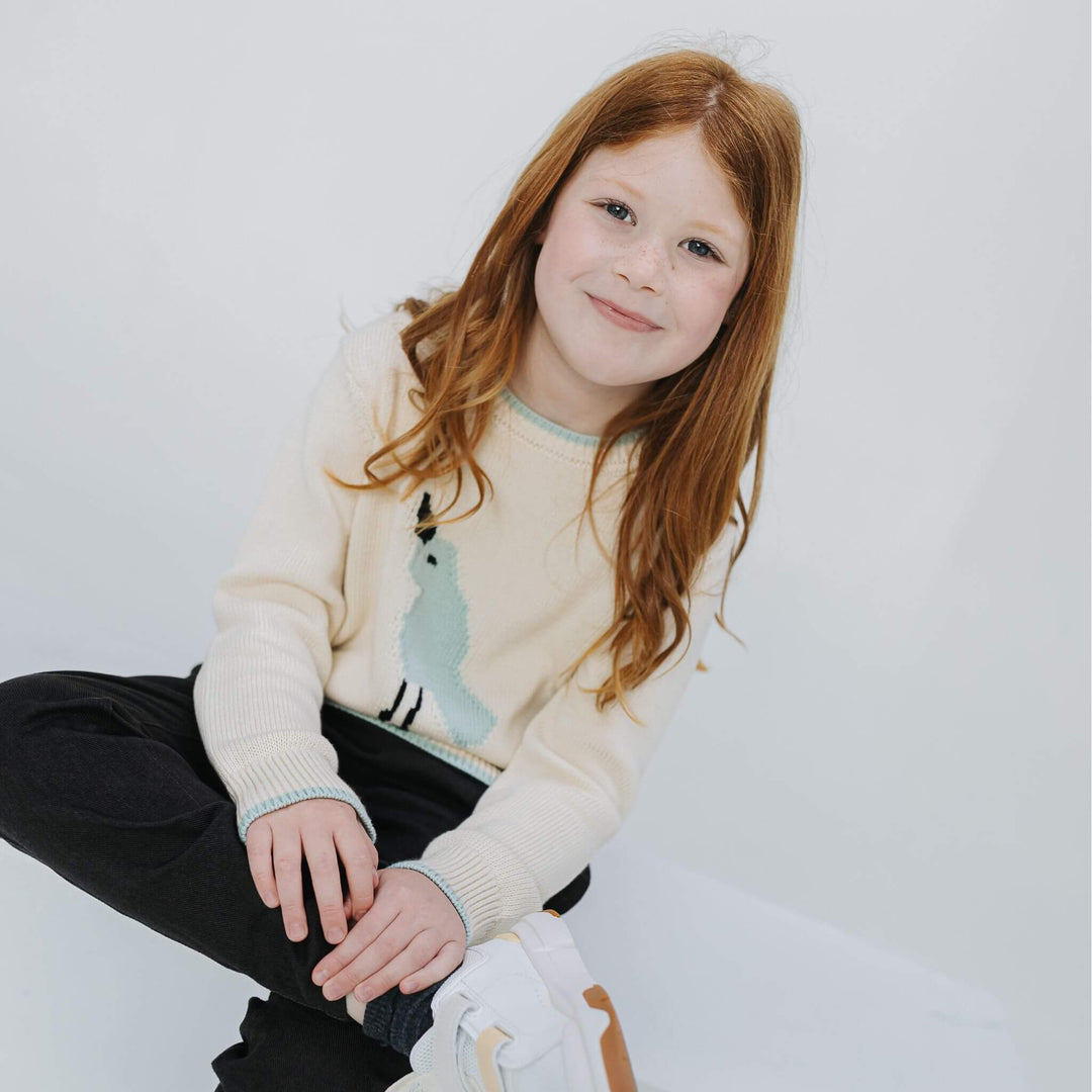 Bird Intarsia Sweater