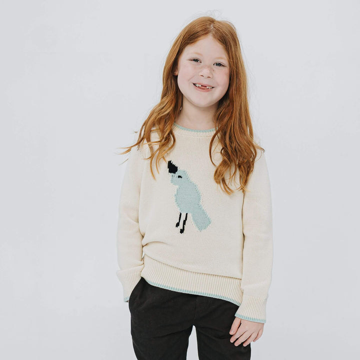 Bird Intarsia Sweater