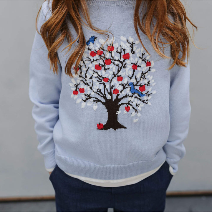 Tree Intarsia Sweater
