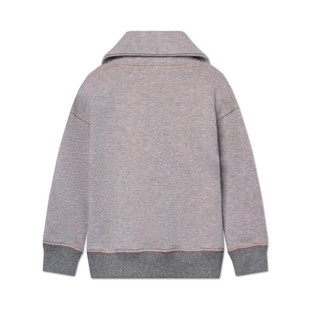 Half Zip Mockneck Sweatshirt