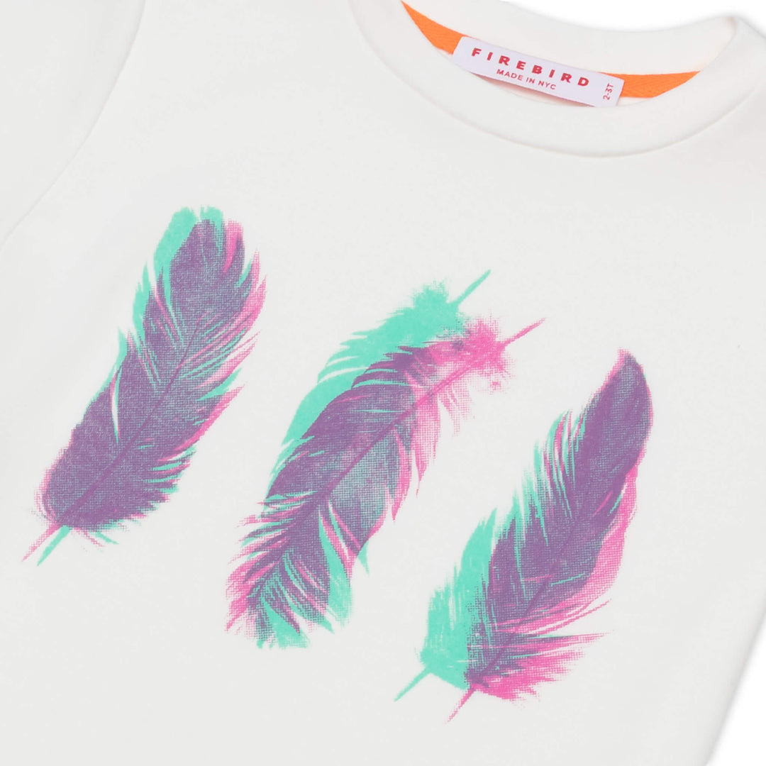 Three Feathers Tee