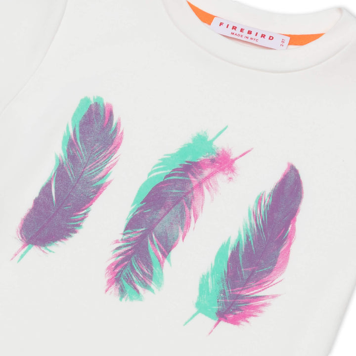 Three Feathers Tee