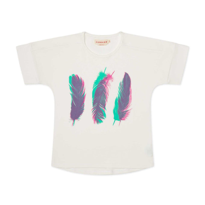 Three Feathers Graphic Tee